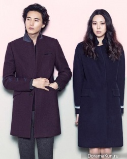 Won Bin, Kim Min Hee для Chris.Christy Winter 2013 Campaign