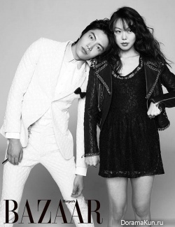 Lee Min Ki, Kim Min Hee для Harper’s Bazaar March 2013