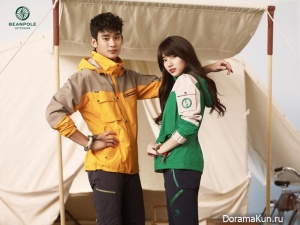 Kim Soo Hyun, Suzy для Bean Pole Outdoor SS2013 Ads Extra