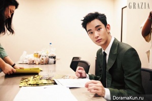 Kim Soo Hyun для GRAZIA Korea August 2013