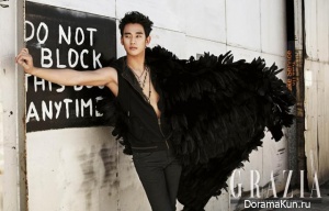 Kim Soo Hyun для GRAZIA Korea August 2013