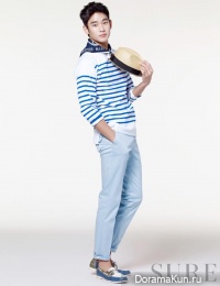 Kim Soo Hyun для SURE April 2013
