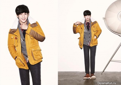 Kim Soo Hyun для ZIOZIA Winter 2012 Ads