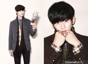 Kim Soo Hyun для ZIOZIA Winter 2012 Ads