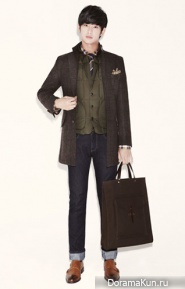 Kim Soo Hyun для ZIOZIA Winter 2012 Ads