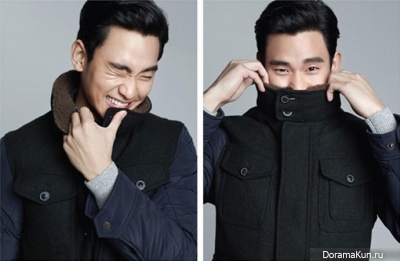 Kim Soo Hyun для ZIOZIA Winter 2013