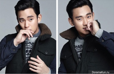 Kim Soo Hyun для ZIOZIA Winter 2013