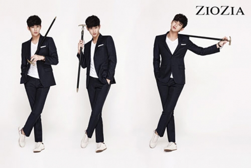 Kim Soo Hyun для ZIOZIA’s Zizzling Model 2012