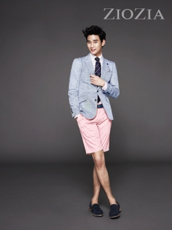 Kim Soo Hyun для ZIOZIA’s Zizzling Model 2012