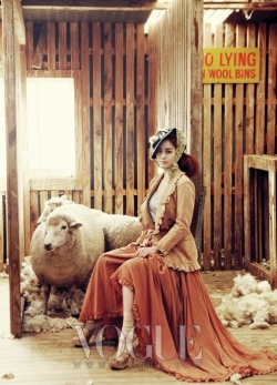 Kim Tae Hee для Vogue Korea March 2010
