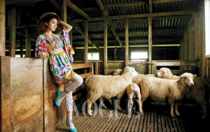 Kim Tae Hee для Vogue Korea March 2010