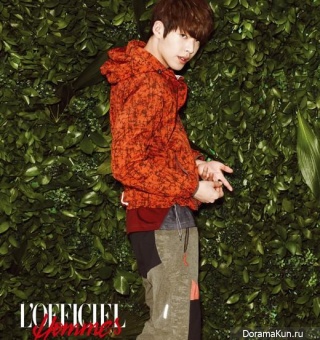 Kim Woo Bin для L’Officiel Hommes April 2013
