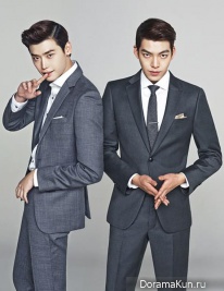 Lee Jong Seok, Kim Woo Bin для Trugen F/W 2013 Ads