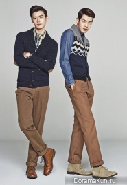 Lee Jong Seok, Kim Woo Bin для Trugen F/W 2013 Ads