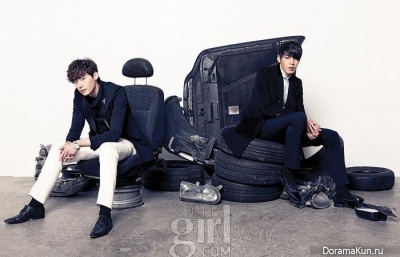 Kim Woo Bin и др. для Vogue Girl January 2013