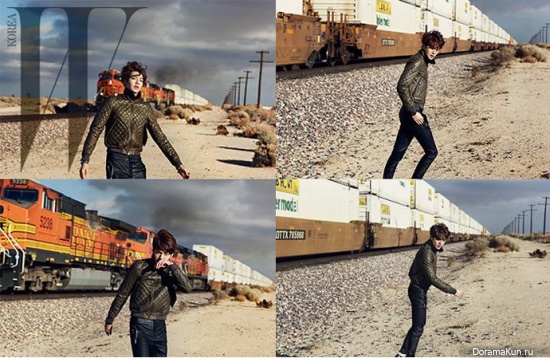 Kim Woo Bin для W Magazine March 2014