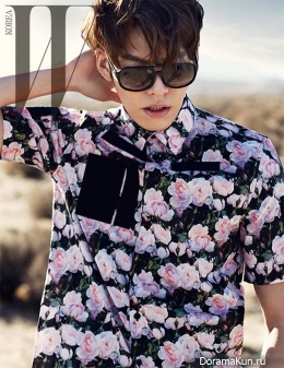 Kim Woo Bin для W Magazine March 2014