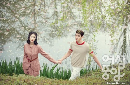 Kim Woo Bin для Woman Chosun May 2013