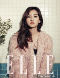 Woo Ri для Elle Korea October 2012