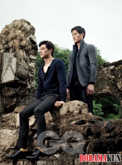 Kim Young Kwang, Jung Suk Won для GQ 2010