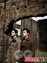 Kim Young Kwang, Jung Suk Won для GQ 2010
