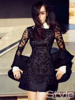Kim Yun Jin для InStyle Korea September 2013