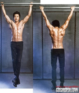 Kwon Sang Woo для Cosmopolitan February 2013 Extra