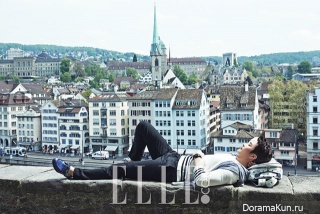 Kwon Sang Woo для Elle June 2013 Extra
