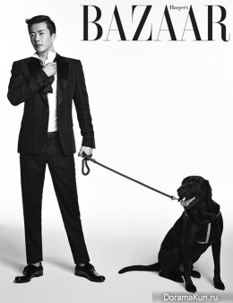 Kwon Sang Woo для Harper's Bazaar Korea September 2013