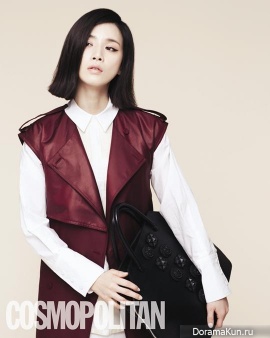 Lee Bo Young для Cosmopolitan March 2013