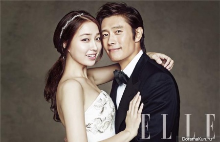 Lee Byung Hun, Lee Min Jung для Elle Korea September 2013