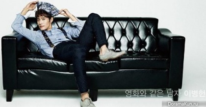 Lee Byung Hun для @Star1 April 2013