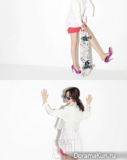 Lee Chung Ah, Go Jun Hee для Vogue Girl 2012