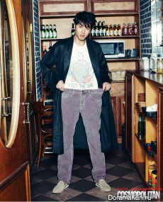 Lee Dong Gun для Cosmopolitan Korea January 2014
