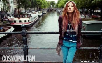 Lee Hyori для Cosmopolitan September 2012