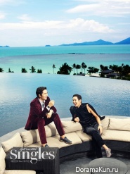 Lee Jin Wook, Kim Ji Suk для Singles September 2012