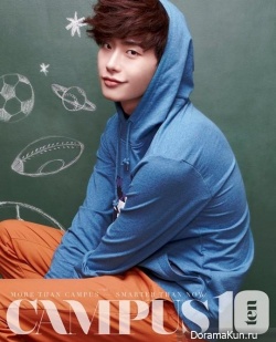 Lee Jong Suk для Campus 10 February 2013