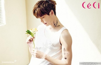 Lee Jong Suk для CeCi Korea May 2014