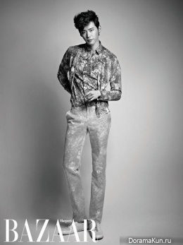 Lee Jong Suk для Harper's Bazaar March 2013