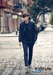 Lee Jong Suk для InStyle Korea September 2014