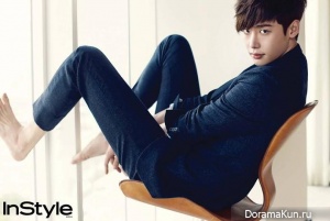 Lee Jong Suk для InStyle Korea September 2014