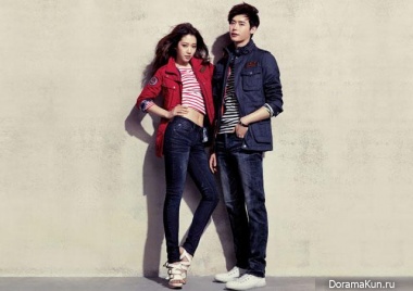 Park Shin Hye, Lee Jong Suk для Jambangee SS2013 Ads