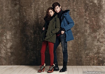 Park Shin Hye, Lee Jong Suk для Jambangee Winter 2013