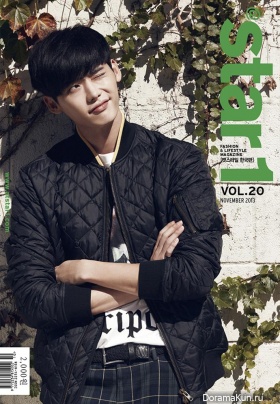 Lee Jong Suk для @Star1 November 2013
