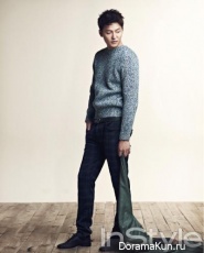 Lee Jung Jin для InStyle February 2013