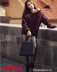Lee Min Jung для Cosmopolitan Korea October 2013