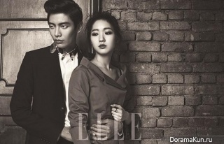 Lee Min Ki, Kim Go Eun для Elle March 2014