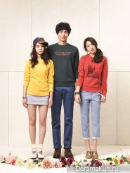 Lee Min Ki, Kara для UNIONBAY Spring 2013 Ads