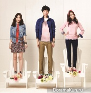 Lee Min Ki, Kara для UNIONBAY Spring 2013 Ads