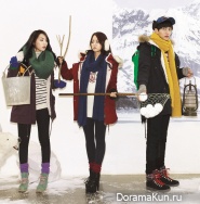 Lee Min Ki и др. для UNIONBAY Winter 2012 Ads